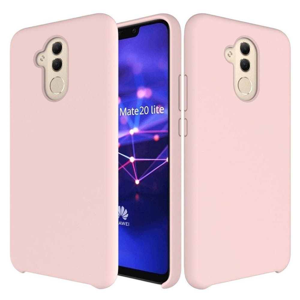 Huawei Mate 20 Lite liquid silicone case - Pink