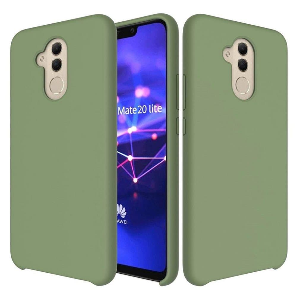 Huawei Mate 20 Lite liquid silicone case - Green