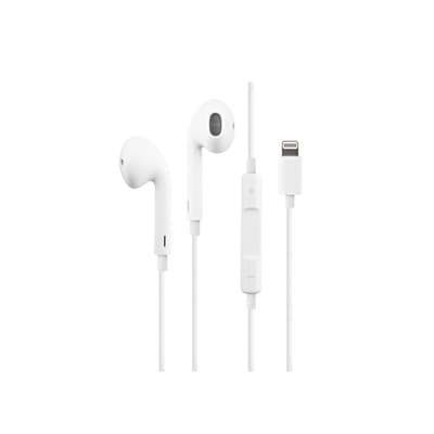 Belysning Earpod Hovedtelefoner. God lyd i iPhone