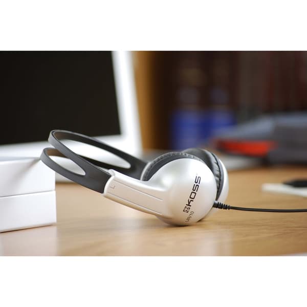KOSS Hodetelefon UR10 On-Ear Sølv