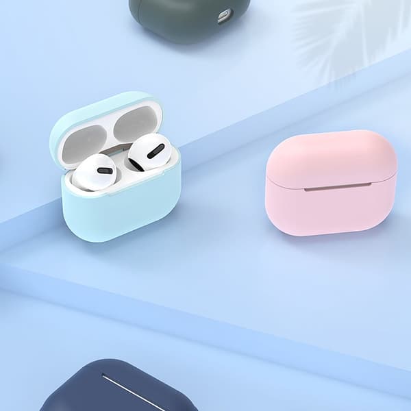 Soft Silikon Skal AirPods 2/AirPods 1 - Svart