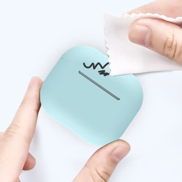 Soft Silikon Skal AirPods 2/AirPods 1 - Blå