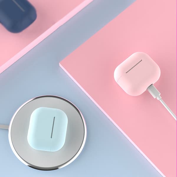 Soft Silikon Skal AirPods 2/AirPods 1 - Blå