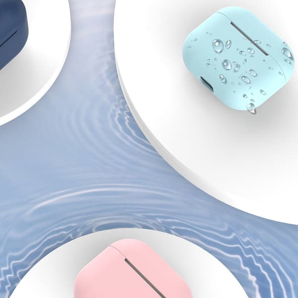 Soft Silikon Skal AirPods 2/AirPods 1 - Blå