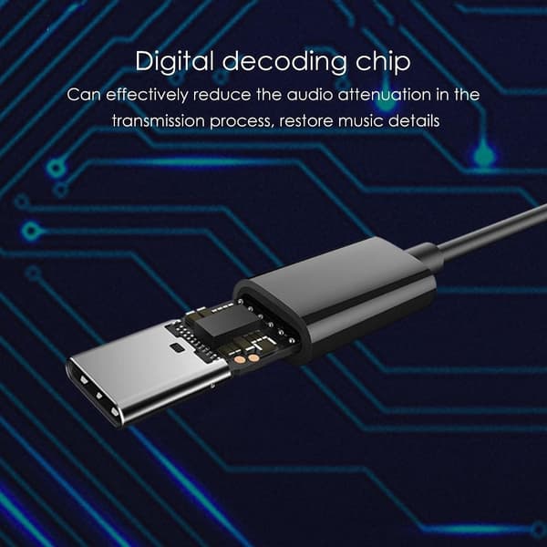 Original Stereo Headset Xiaomi HSEJ04WM USB-C Svart