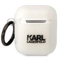 Miniatyrbild 2 av 3: KARL LAGERFELD AirPods 1/2 Skal Ikonik Choupette - Transparent