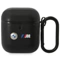 Miniatyrbild 1 av 2: BMW Airpods 1/2 Skal Läder Curved Line - Svart