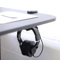 Miniatyrbild 4 av 7: Desire2 Hållare för Hörlur/Headset Svart Monterat på skrivbordsskiva