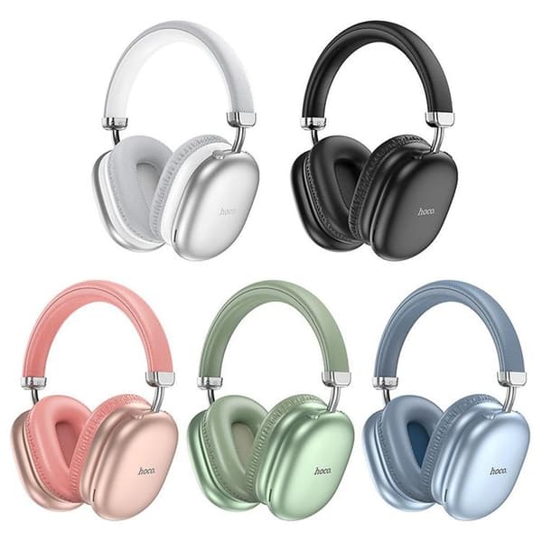 Hoco Over-Ear Hörlurar Trådlösa Bluetooth W35 Max - Silver
