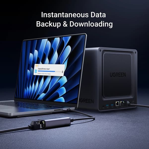 Ugreen CM648 USB-C till RJ45 Ethernet 2.5G Adapter - Grå