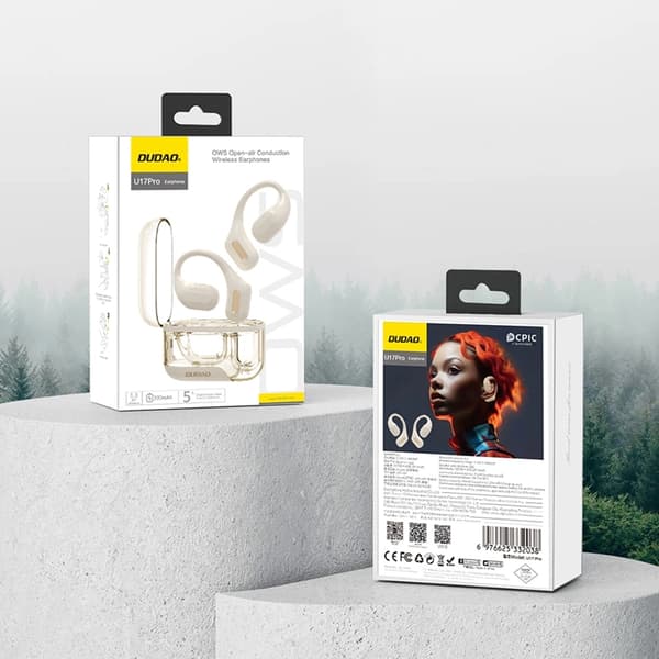 Dudao On-Ear Trådlösa Hörlurar Bluetooth 5,3 ANC U17Pro - Vit