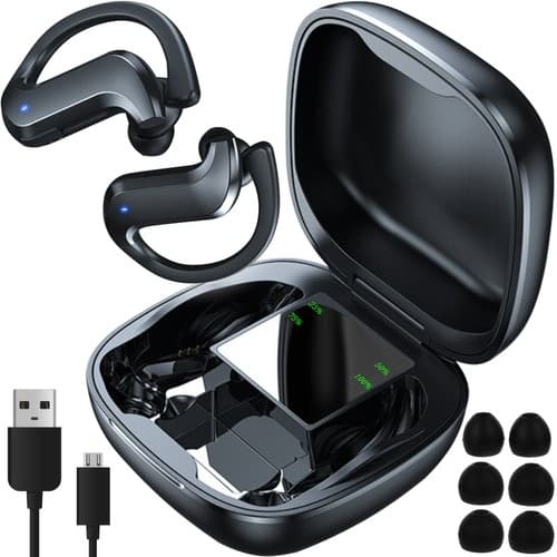 Trådløse hovedtelefoner 5.0 med powerbank 22592