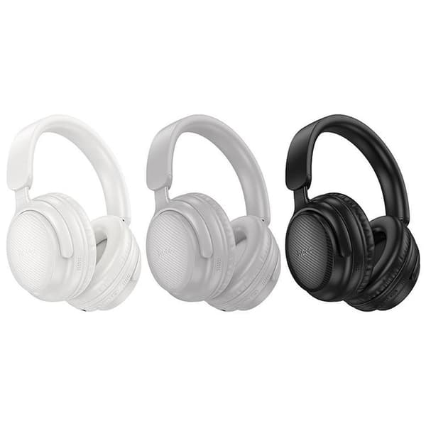 Hoco Over-Ear Hörlurar Trådlösa Bluetooth Classic W53 - Mist Vit