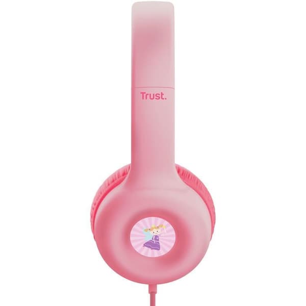 Trust Hörlurar för Barn Nouna - Rosa