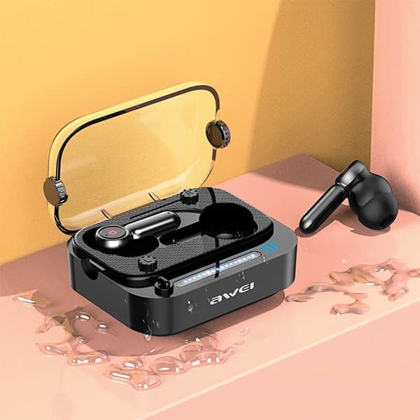 Awei Bluetooth In-Ear Hörlurar T58 ANC - Svart