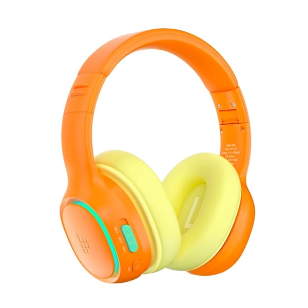 Tronsmart Over-Ear Trådlösa Hörlurar ANC till Barn Safe KH03 - Orange