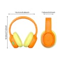 Miniatyrbild 6 av 11: Tronsmart Over-Ear Trådlösa Hörlurar ANC till Barn Safe KH03 - Orange