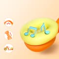 Miniatyrbild 9 av 11: Tronsmart Over-Ear Trådlösa Hörlurar ANC till Barn Safe KH03 - Orange