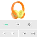 Miniatyrbild 11 av 11: Tronsmart Over-Ear Trådlösa Hörlurar ANC till Barn Safe KH03 - Orange
