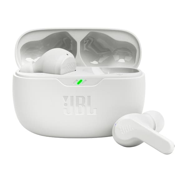 JBL In-Ear Hörlurar Trådlösa Bluetooth 5.2 IP54 IPX2 Wave Beam - Vit