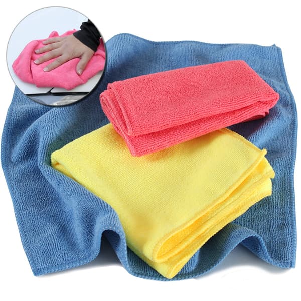 200 mikrofiberklude 35x35 cm, vaskbar - flere farver