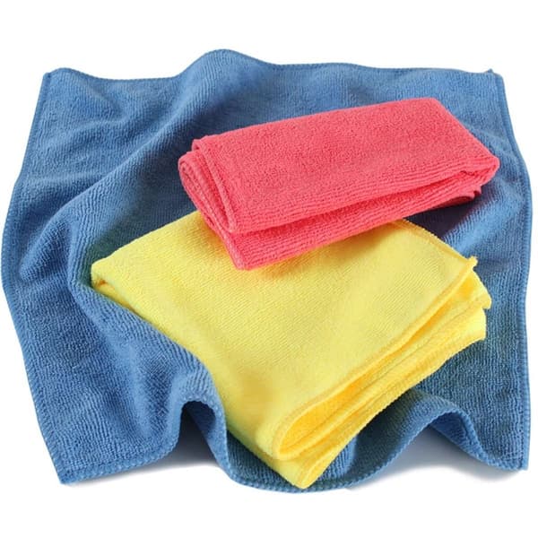 100 mikrofiberklude 35x35 cm, vaskbar - flere farver