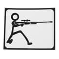 Miniatyrbilde 5 av 5: HAT PRINCE Stilig dekalklistremerke Macbook Air/Pro - Shooter