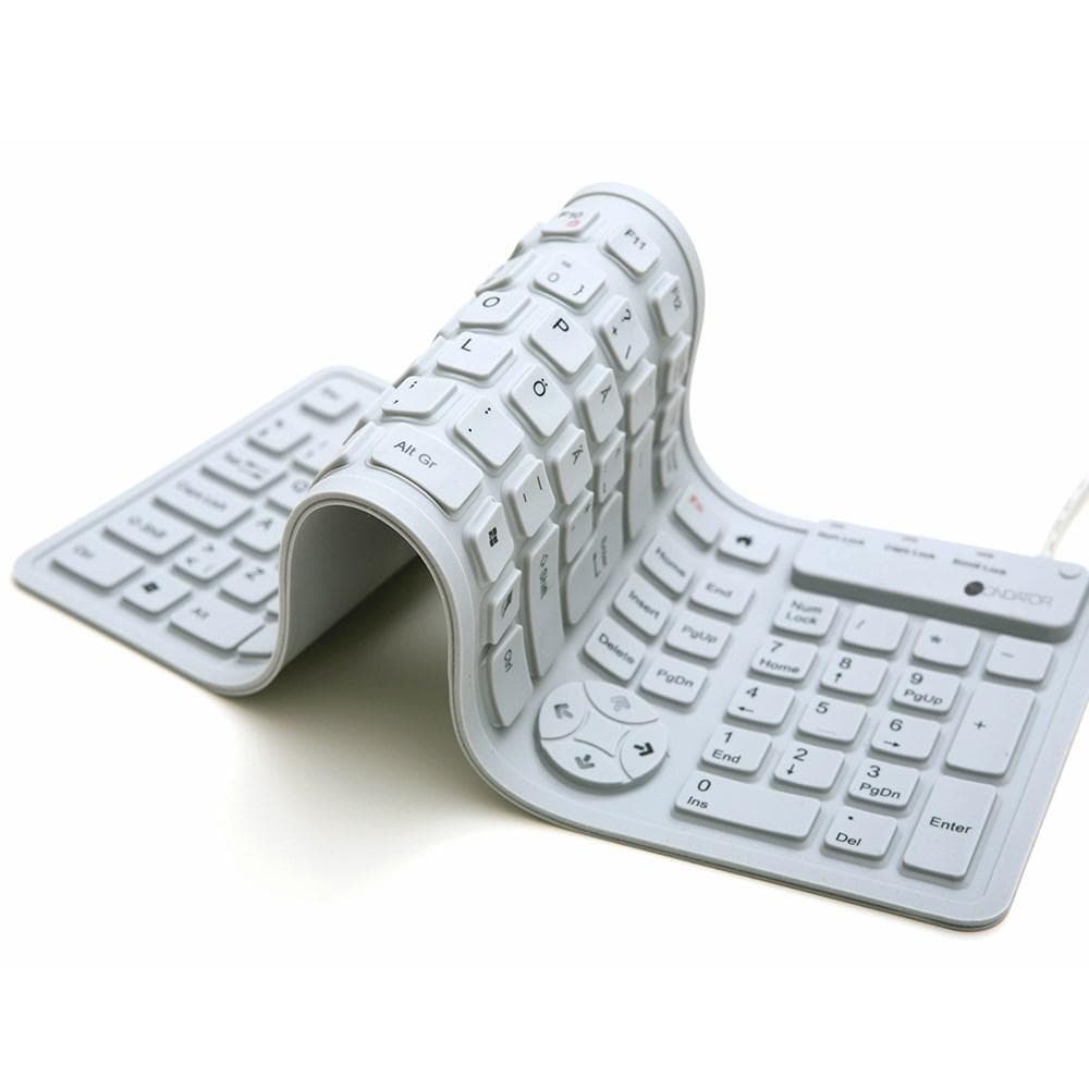 Tangentbord Kondator Flexfold Midi Keyboard (SE/FI), vikbart