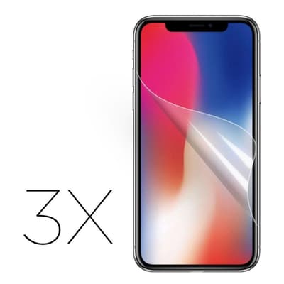 iPhone Xr Kirkas LCD näyttö suojaklavo - Transparentti 3kpl/