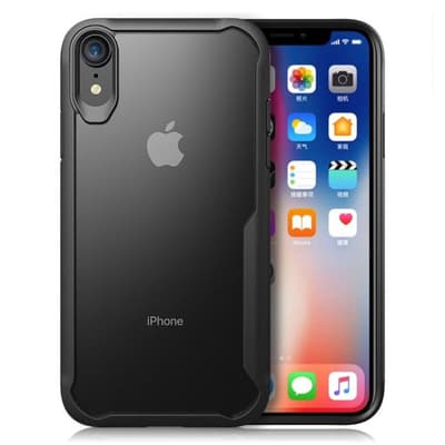 iPhone Xr Hybriidi Muovinen Takasuoja Kuori Kulma Vahvisteil