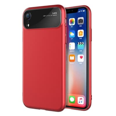 iPhone Xr Kova Muovinen Takasuoja Kuori Karkaistulla Lasi Ru