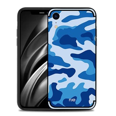 iPhone Xr NXE kamo kuvio pintainen hybriidi muovinen suojaku