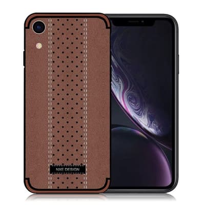 iPhone Xr NXE ommeltu pehmeä pintainen pehmeä muovinen suoja