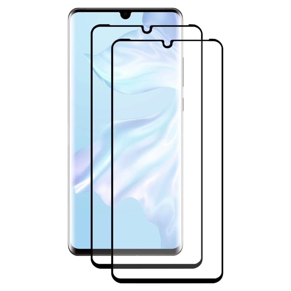 2-pakke Huawei P30 PRO - Boblefri hærdet glas skærmbeskytter C4U®