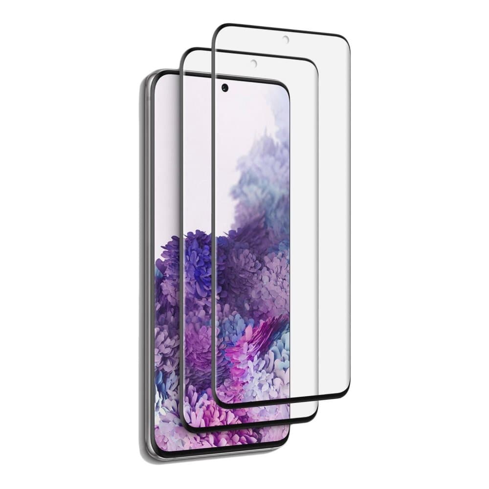 2-pak C4U® hærdet glas til Samsung Galaxy S20 boblefri hærdet skärmskydd