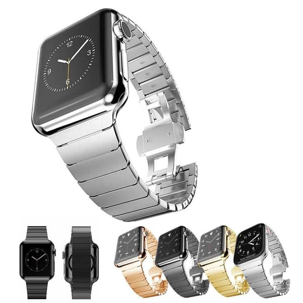 SKALO Metalarmbånd "Flat" Apple Watch Series 1-3 38mm
