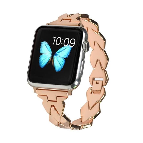 SKALO Metalarmbånd "Braided" Apple Watch Series 1-3 38mm