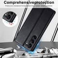 Miniatyrbild 4 av 11: LC.IMEEKE Wallet Case Fodral Samsung Galaxy S23+ (Plus) - Svart