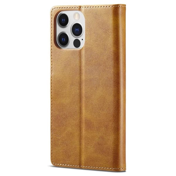 LC.IMEEKE Pung Taske til iPhone 15 Pro Max - Brun