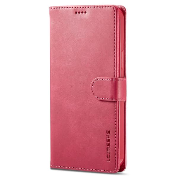 LC.IMEEKE Wallet Case till iPhone 15 Pro Max - Rosa