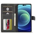 Miniatyrbild 5 av 6: LC.IMEEKE Wallet Case till iPhone 15 Pro Max - Svart