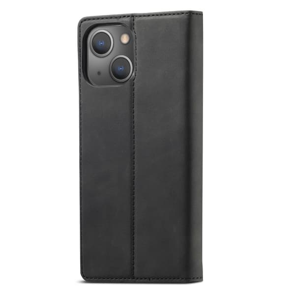 LC.IMEEKE Magneettinen puhelinkotelo iPhone 15 Plus -telineen lompakon suojukselle