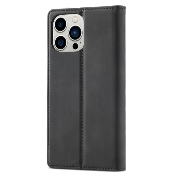 LC.IMEEKE Magneettinen puhelinkotelo iPhone 15 Pro Max -telineen lompakon suojukselle