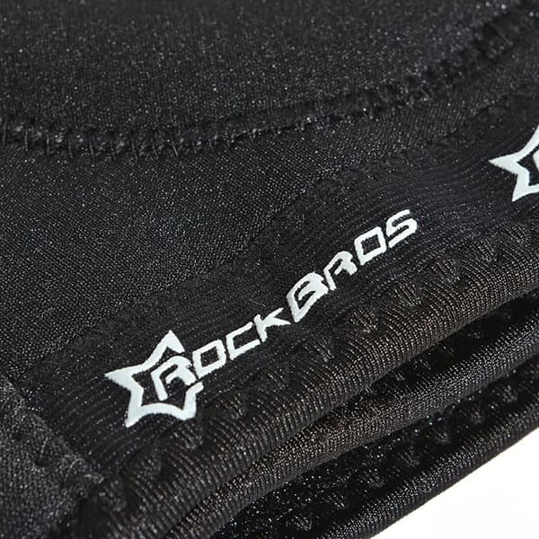 Rockbros Sportskydd för Patella och Knäled, storlek M (2 st.) - Svart