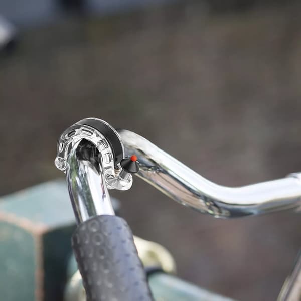 Rockbros Q-formad Cykelklocka - Transparent