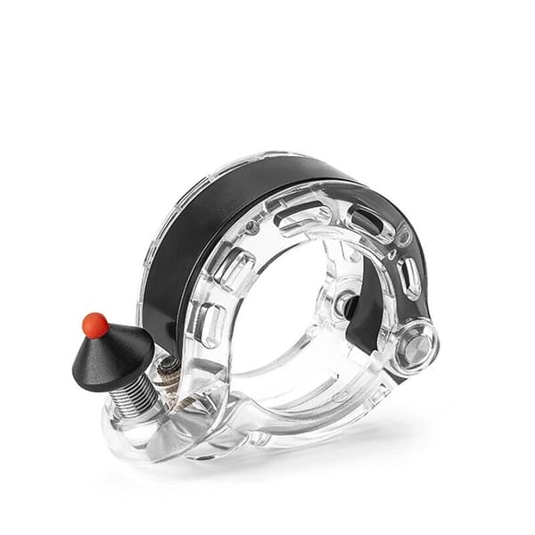 Rockbros Q-formad Cykelklocka - Transparent