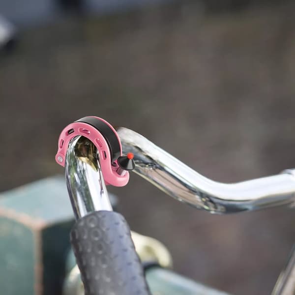 Rockbros Q-formad Cykelklocka - Rosa