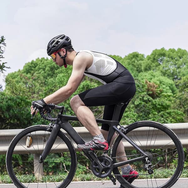 Rockbros Korta Bib-Shorts XXXL - Svart