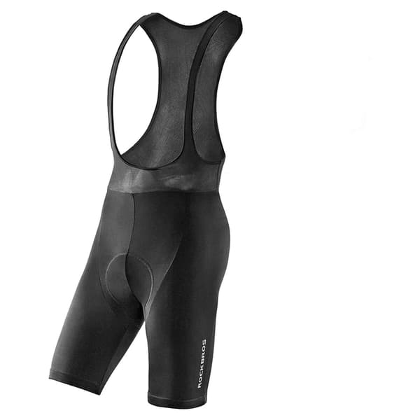 Rockbros Korta Bib-Shorts XXXL - Svart