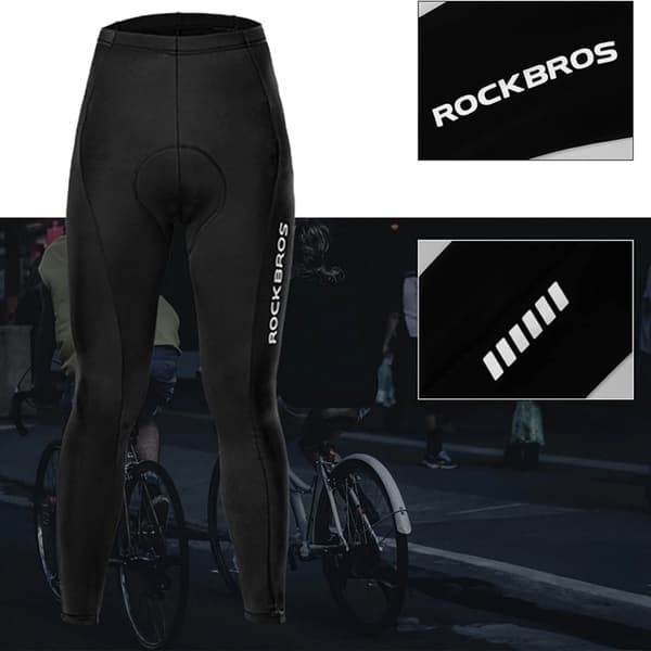 Rockbros Ventilerande Cykelbyxor L - Svart